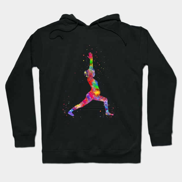 Yoga poses for pregnant ladies Hoodie by RosaliArt